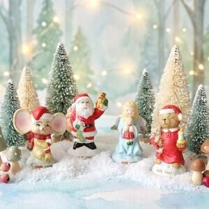 Vintage CVS Ornament Set 1994–1997 – Mouse, Santa, Angel & Bear
